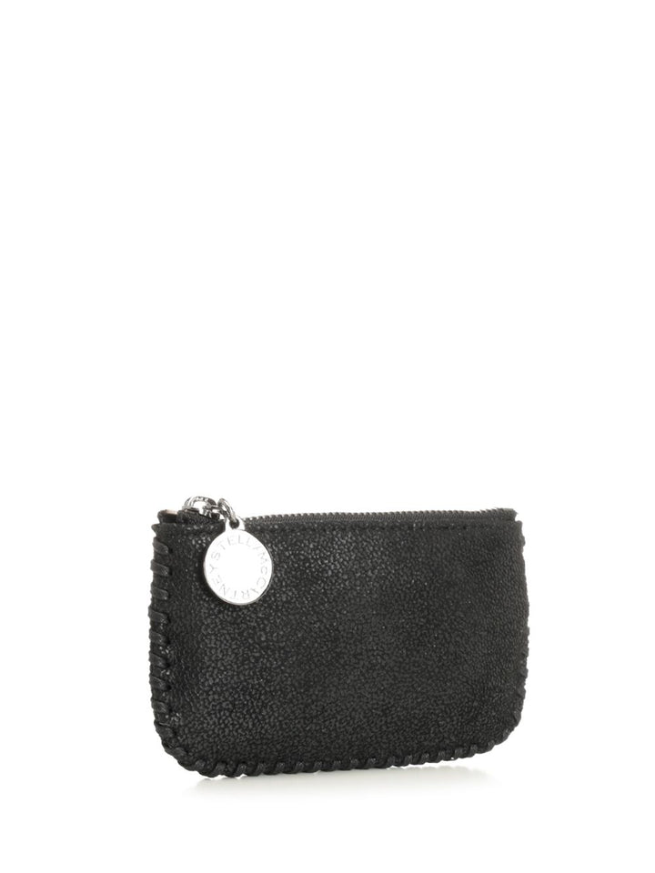 Stella Mccartney Falabella Zip Around Card Holder Keychain Small leather goods - Nero | d1c2808736994dfa1b22b8b871f56fe20847cc57