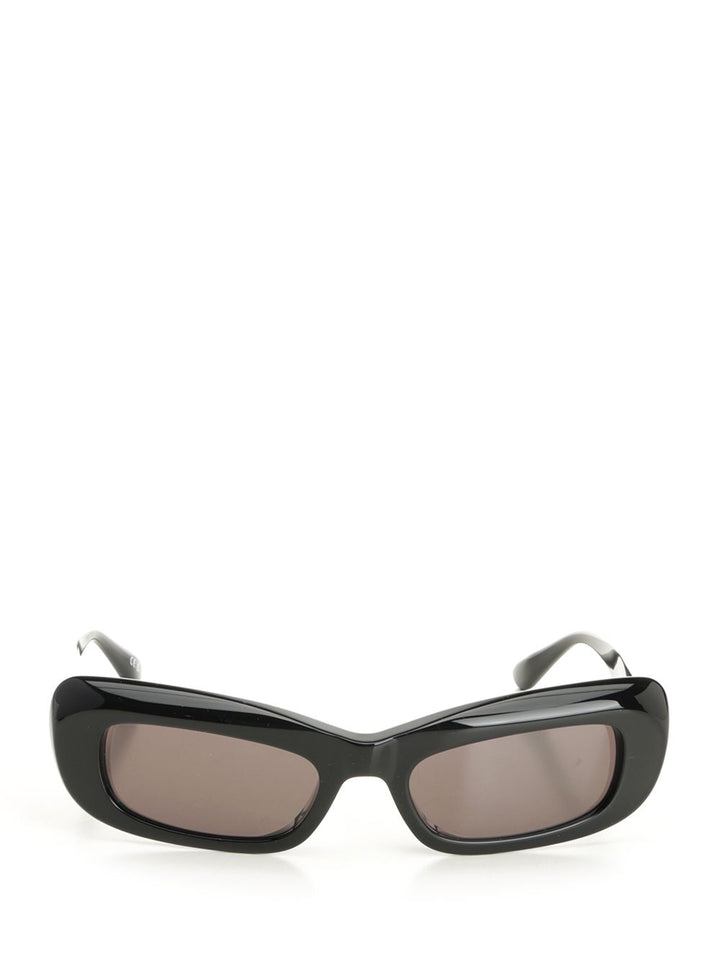 Balenciaga Diva Rectangular Sun Glasses - Nero | 3073b975e487d237512432105832e5c69520063f