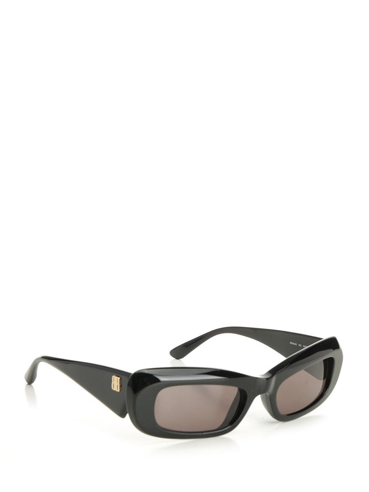 Balenciaga Diva Rectangular Sun Glasses - Nero | d8dcb872249fc63737ef3667d8c1f5942b4477bb