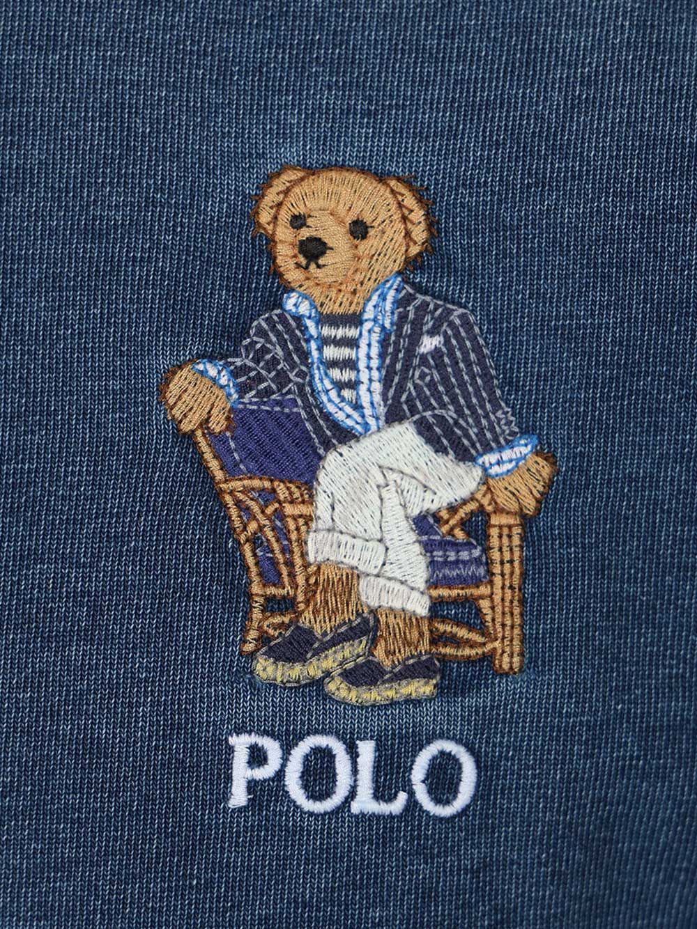 Polo Ralph Lauren Polo Bear T-Shirt Knitwear - Blu | 76216f6132da49caf6afef6b29a56c220ca0ee05