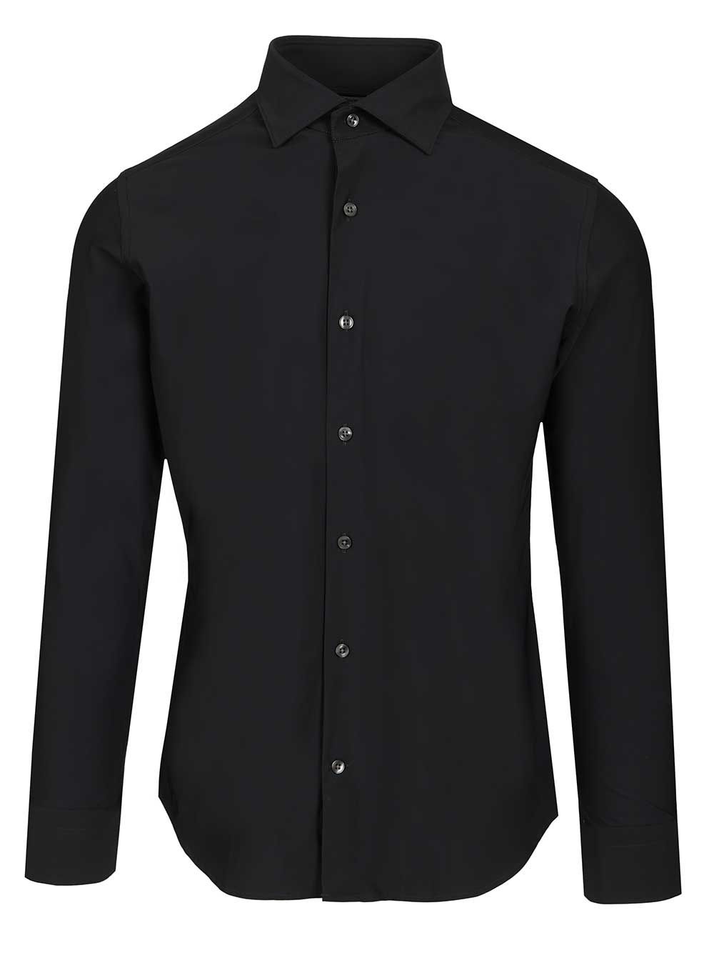 Al Duca D'Aosta Non-Iron Fabric Shirt Shirts - Nero | 0fc61d2de95bce7f1f6e9e79becedc47599f77eb