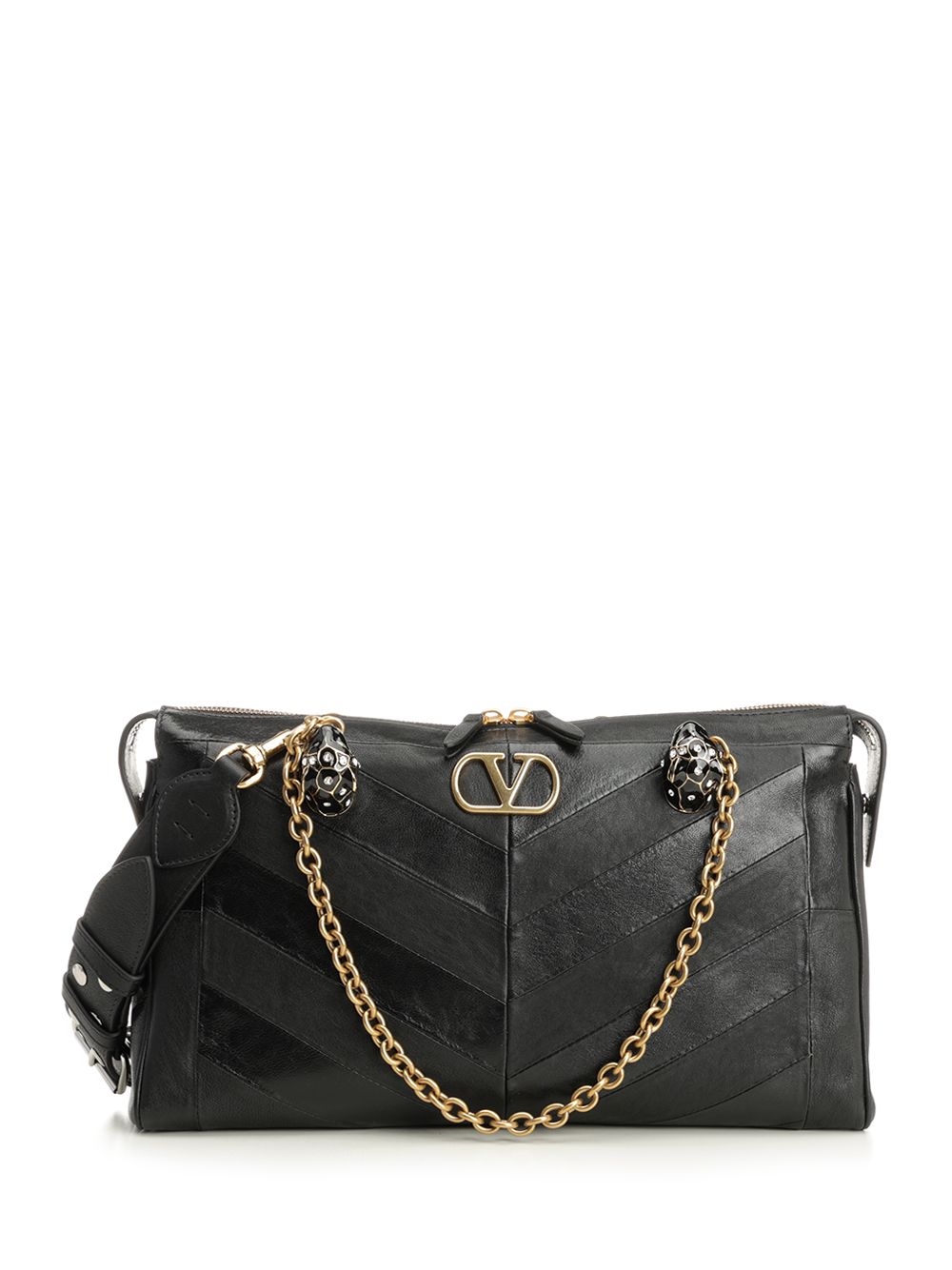 Valentino Garavani Panthea Crossbody Bags - Nero | e15870bb6898075db4989884dac55a71e1bac4c2
