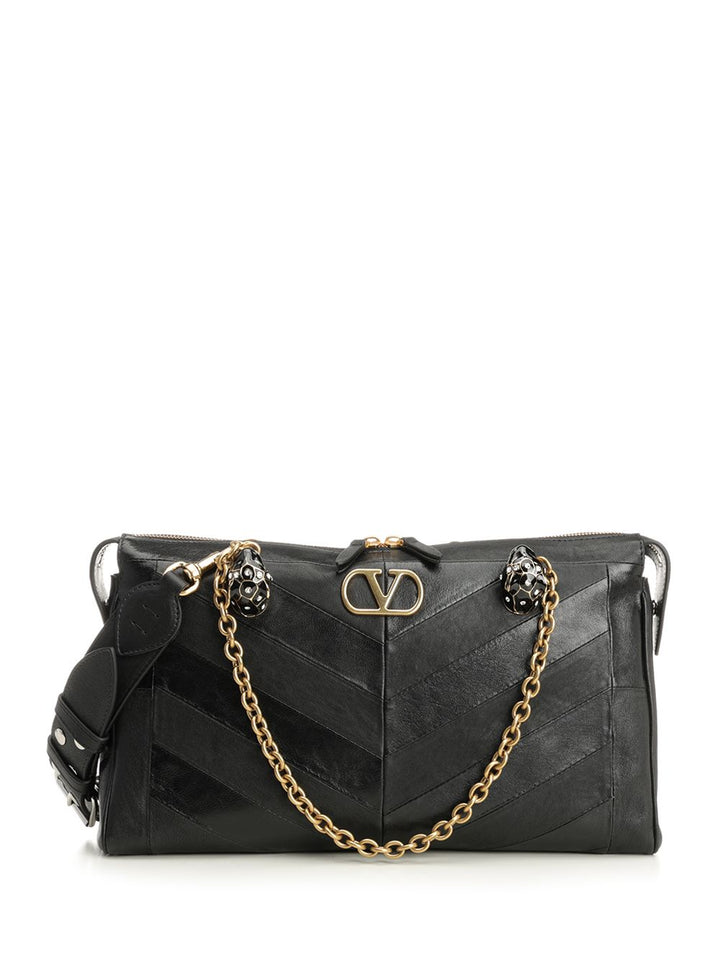 Valentino Garavani Panthea Crossbody Bags - Nero | e15870bb6898075db4989884dac55a71e1bac4c2