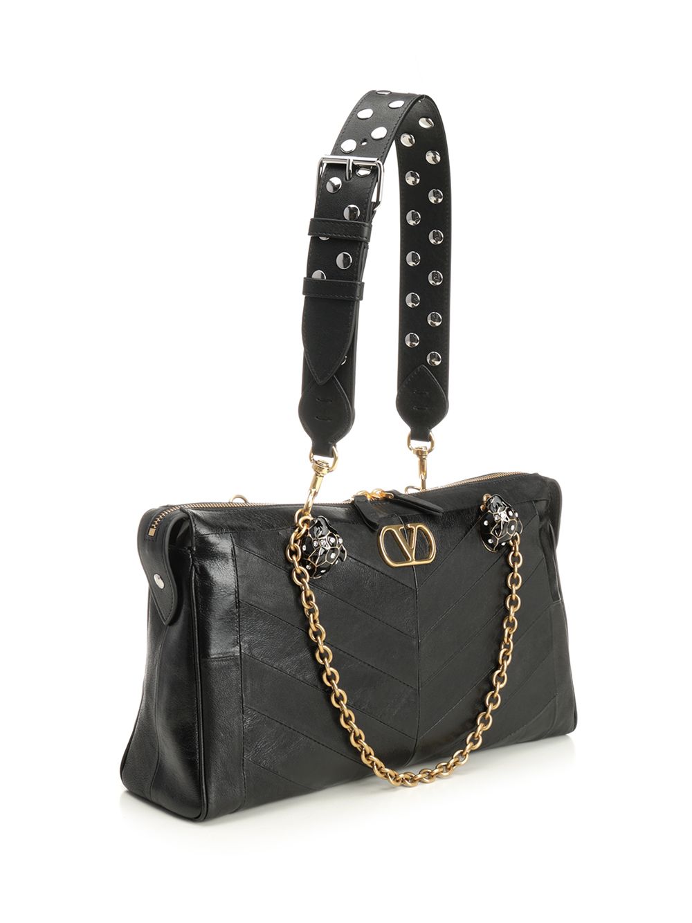 Valentino Garavani Panthea Crossbody Bags - Nero | efba356503800b78c51b637267f7f39368949527