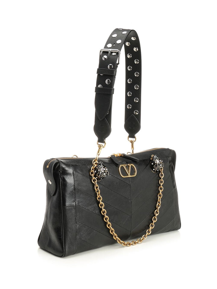 Valentino Garavani Panthea Crossbody Bags - Nero | efba356503800b78c51b637267f7f39368949527