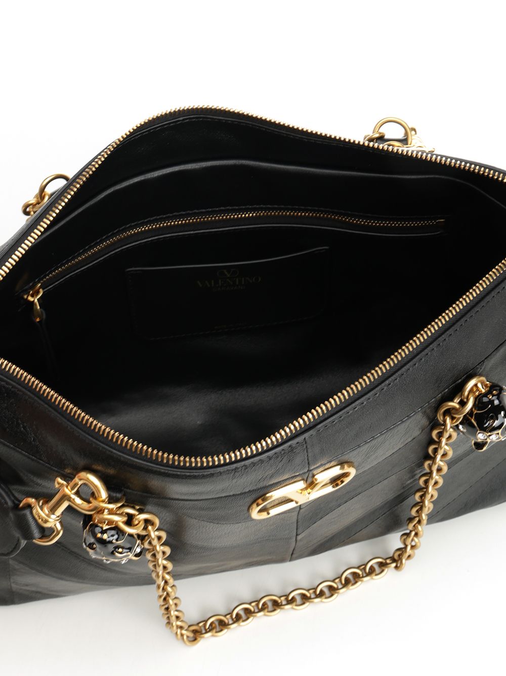 Valentino Garavani Panthea Crossbody Bags - Nero | cafb27d294b3110f3731e19ed3d19320d9092e88