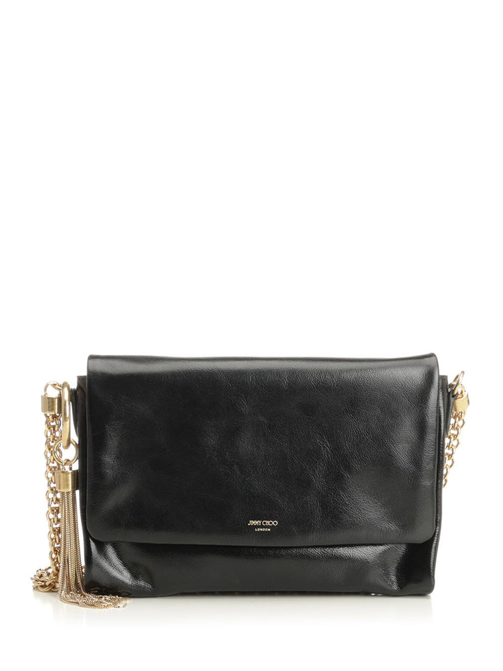 Jimmy Choo Callie Flap Shoulder Bags - Nero | 0e7abe006777cc17eb8055f32af1c026a815e9a2