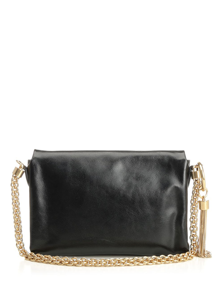 Jimmy Choo Callie Flap Shoulder Bags - Nero | 9d64fcf533d768afe55d90f7233318621f3b5687