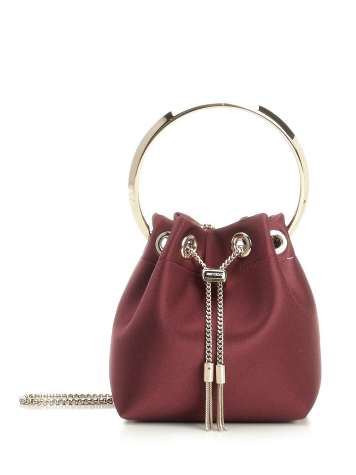 Jimmy Choo Bon Bon Handbags - Bordeaux | 4ac5fc675edd8cc0964d09e54bcaa2651240c828
