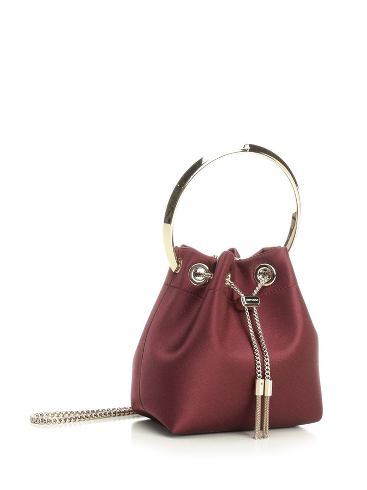 Jimmy Choo Bon Bon Handbags - Bordeaux | 89ecdb082fa1338513ae6e0e2952d6ebac7822ad