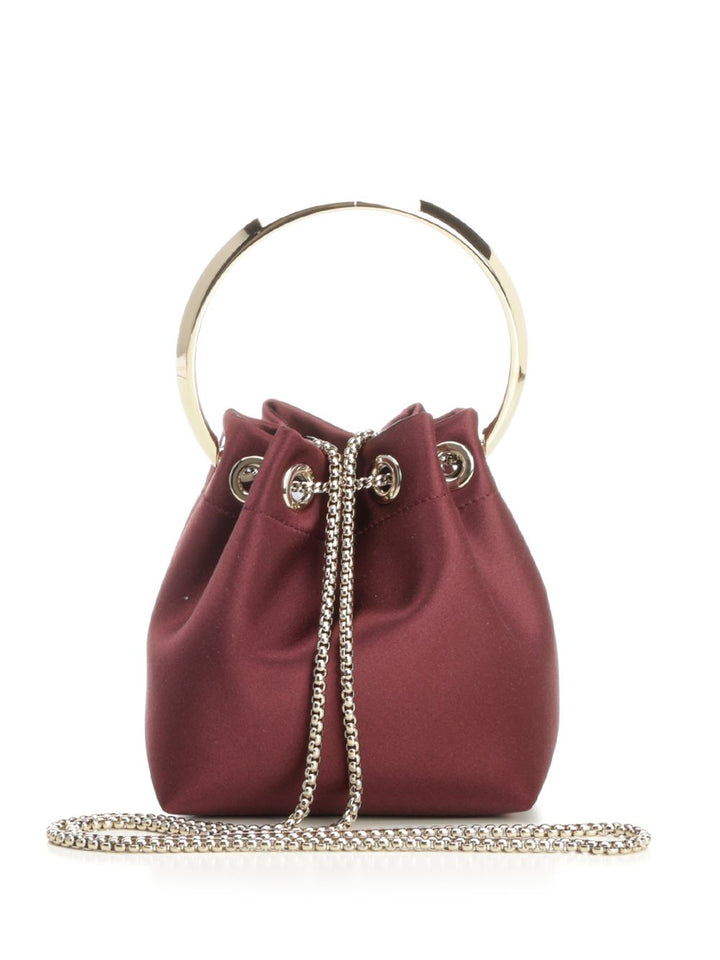 Jimmy Choo Bon Bon Handbags - Bordeaux | 362ab2d63f7da083101a4a92602adeb28327163d