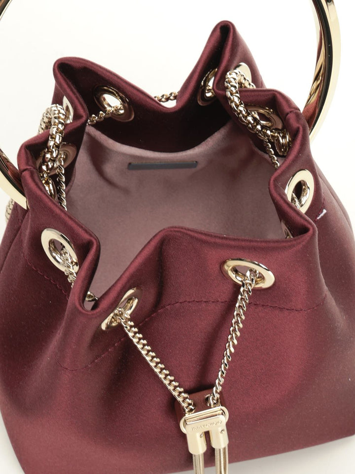 Jimmy Choo Bon Bon Handbags - Bordeaux | f734c7ecb13f0ae45ff21c7e2006b2bee54e02f1