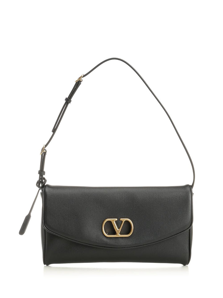 Valentino Garavani Devain Shoulder Bags - Nero | 71b25f1b6f8d279aaaf63923ec4f0a3a827aeb98