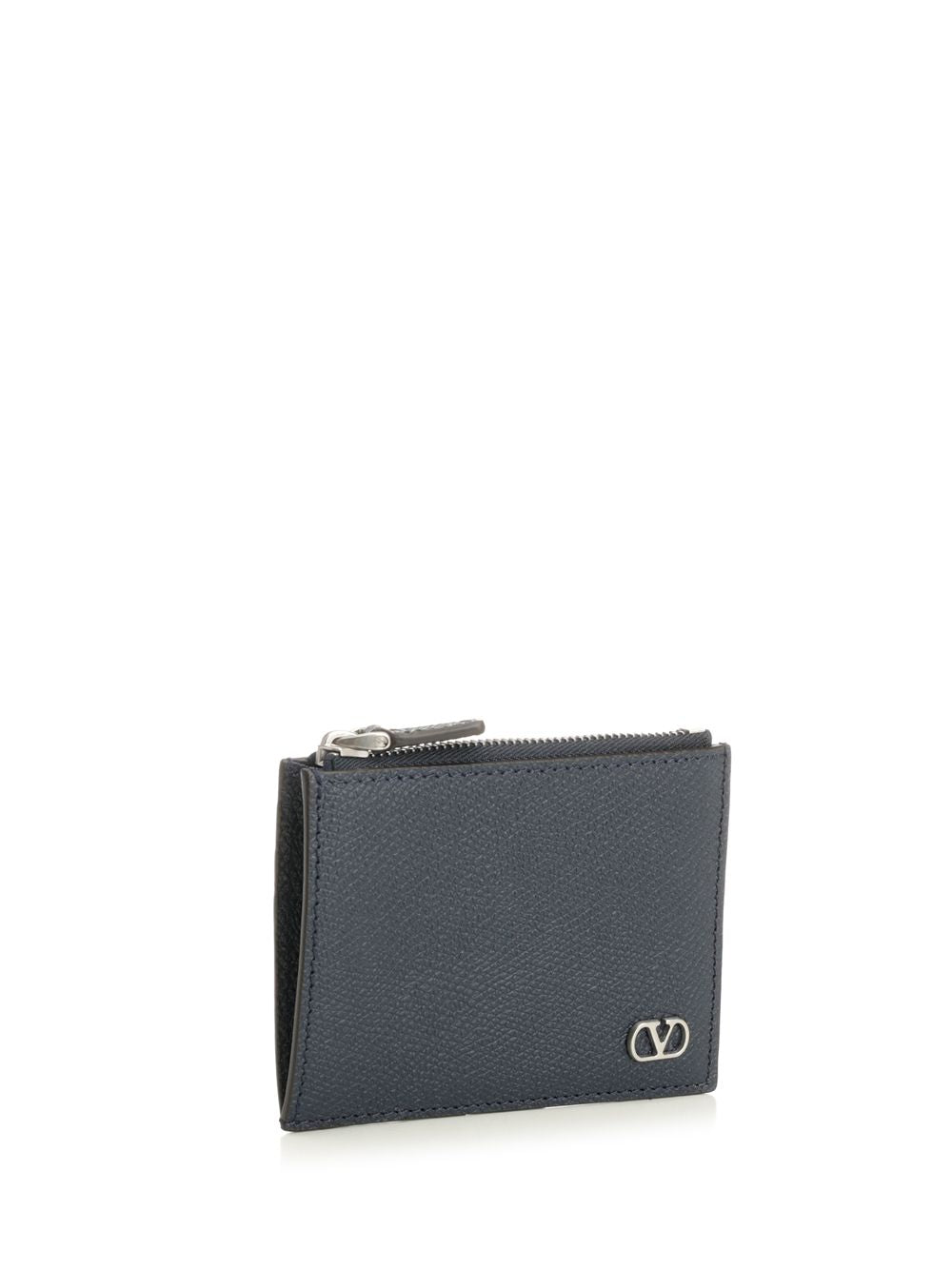 Valentino Garavani Vlogo Signature Wallet Small leather goods - Blu | fb85184a667784b51f0a46dd813f405e8c9083c6