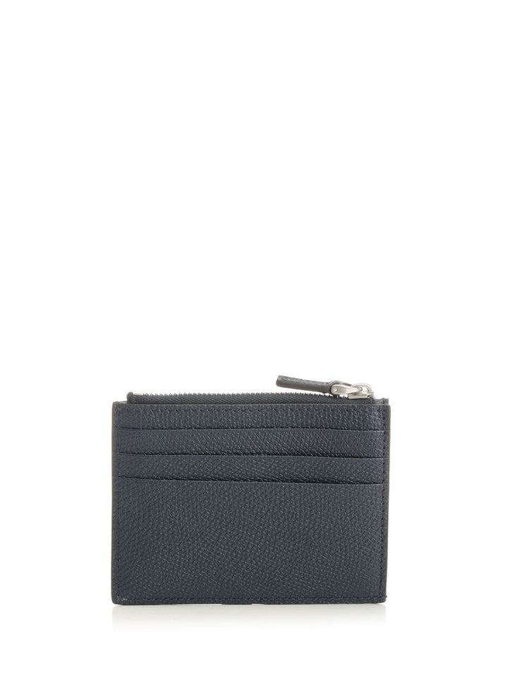 Valentino Garavani Vlogo Signature Wallet Small leather goods - Blu | 7943cacfe10389971acc2e38b1c870bd04b20a34