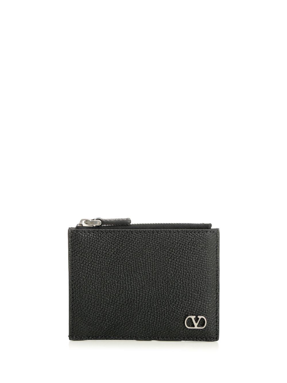 Valentino Garavani Vlogo Signature Wallet Small leather goods - Nero | 6abf63a2cd5dc75499f9998a152725b99b6787ea