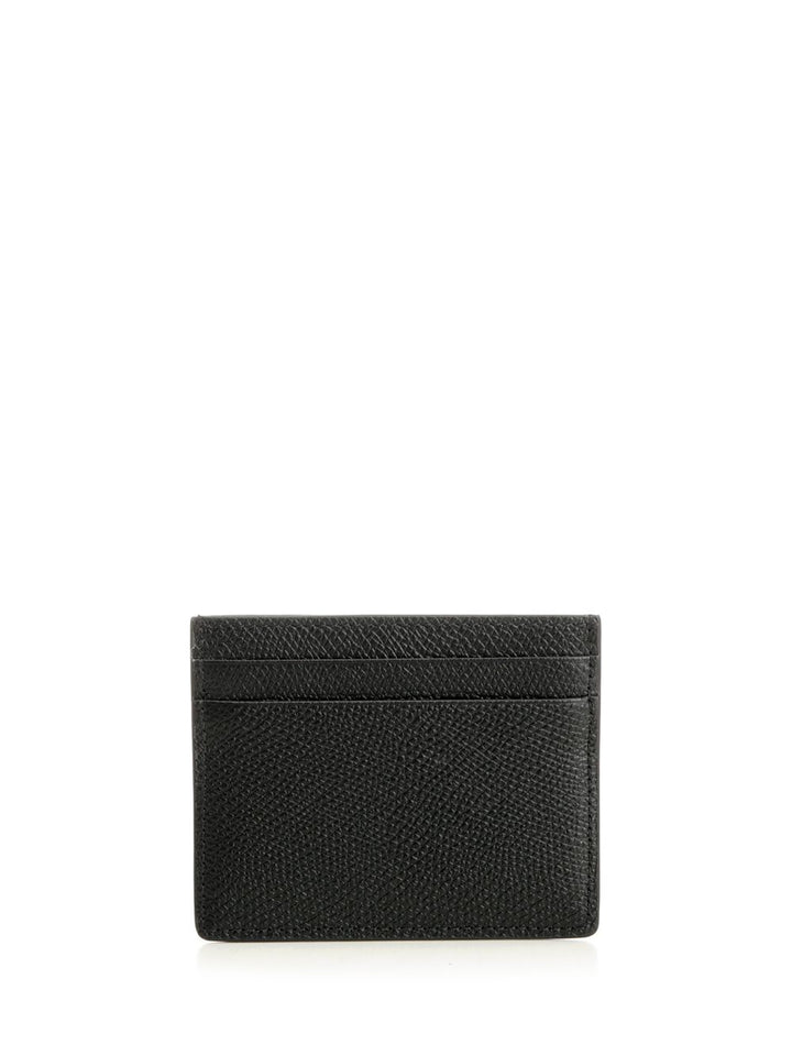 Valentino Garavani Vlogo Signature Card Holder Small leather goods - Nero | de4d40b96390d02f9738dafcd1edc46e75af8157