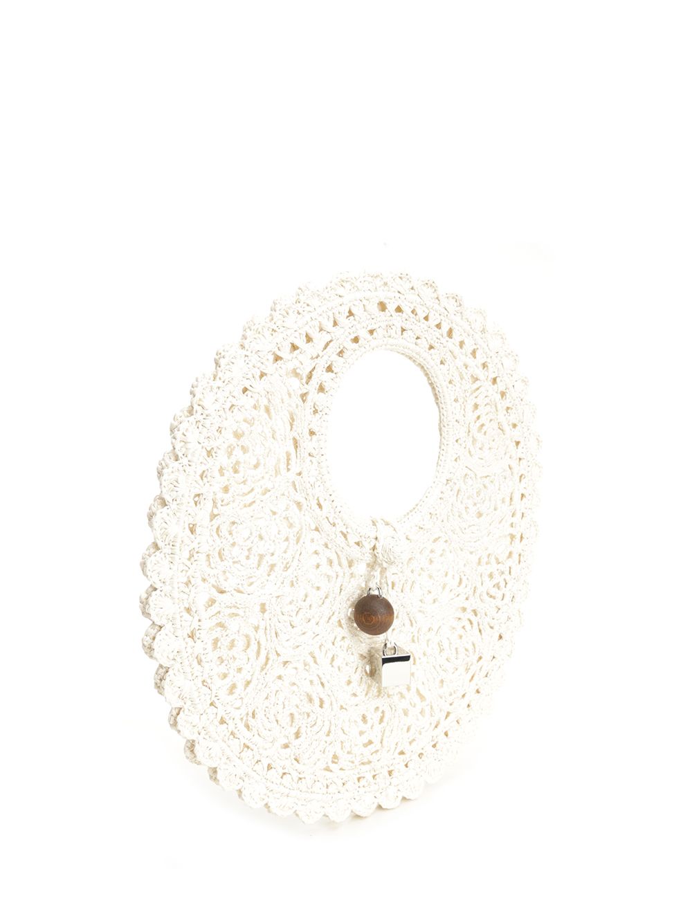 Jacquemus Le Petit Rond Handbag Handbags - Bianco | fbf3e290b60ea18d93a6e5cee2b10210bca68221