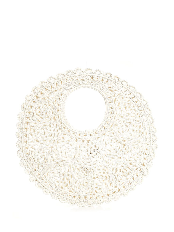 Jacquemus Le Petit Rond Handbag Handbags - Bianco | 6e58af2060c53d59966a513d38c2d973e8423a8e
