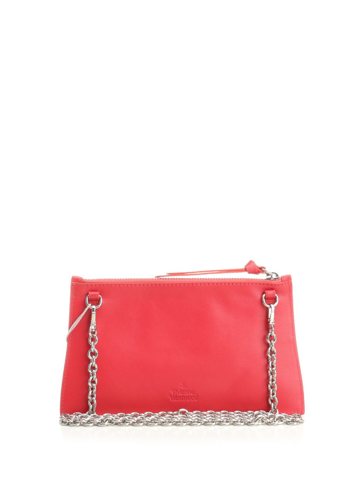 Vivienne Westwood Decorated Clutch Bag Clutches - Rose | 2e97257c624ef8c0bb4a5077214df9ff103ec290