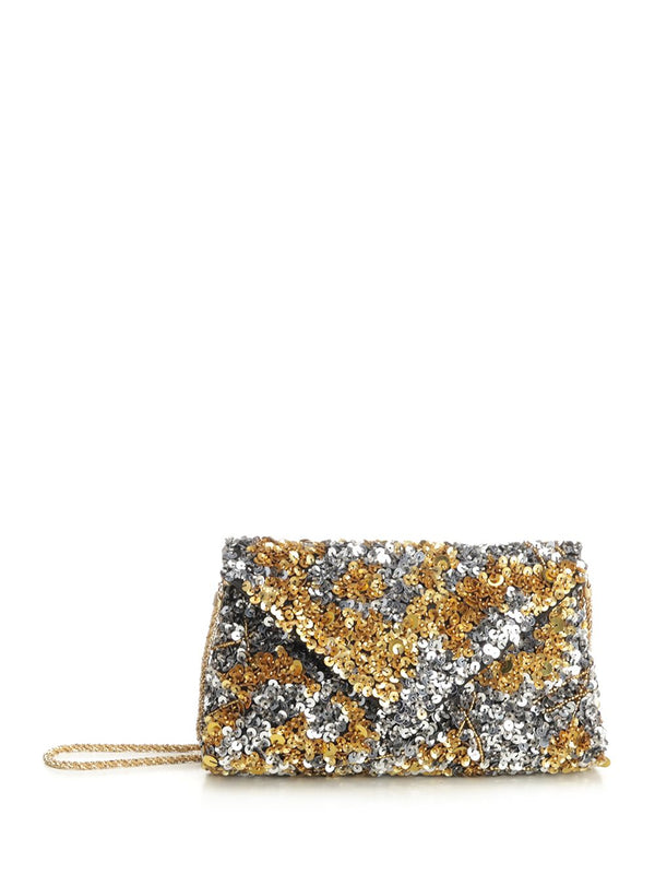 Sequin Clutch Clutches Silver