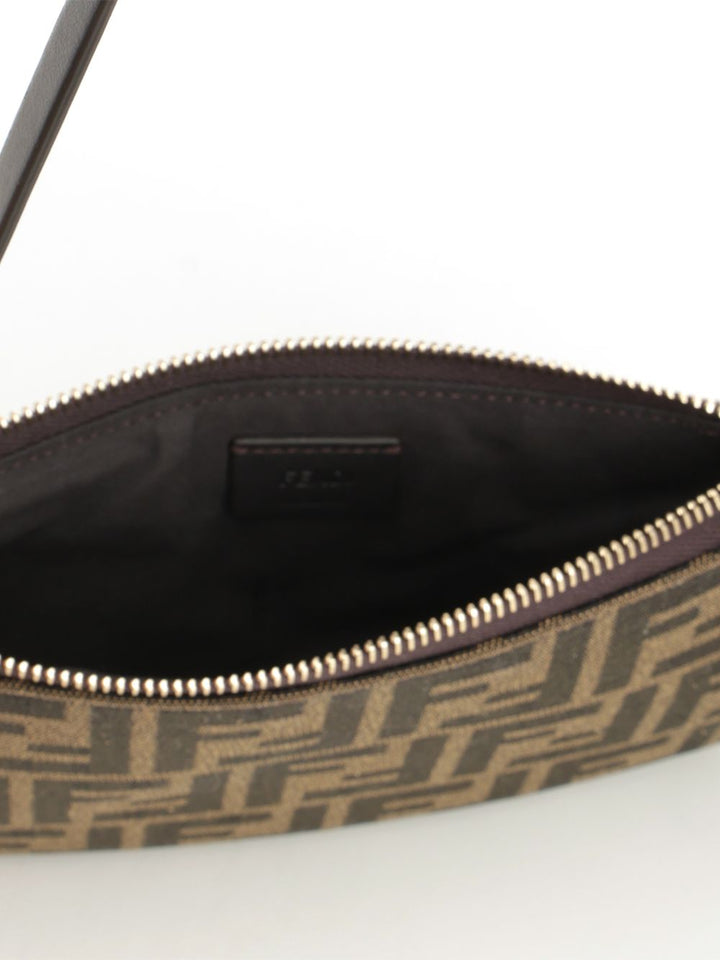 Fendi Flat Pouch Baguette Small leather goods - Marrone | 5f4abc5e7bec3c5b6a0a589b850e3d9f7c4d2df0
