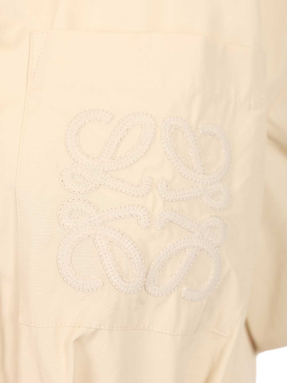 Loewe Shirt Dress Abiti - Beige | e6c9e4625358c152165f64fdcd8d6f2556440723