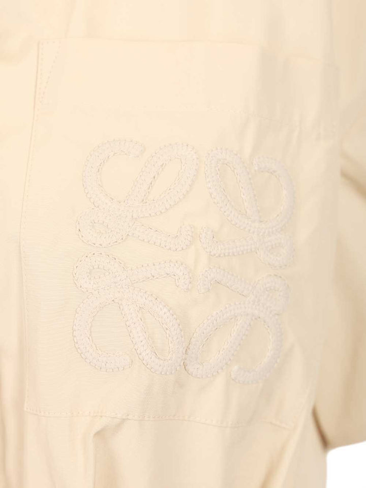 Loewe Shirt Dress Abiti - Beige | e6c9e4625358c152165f64fdcd8d6f2556440723