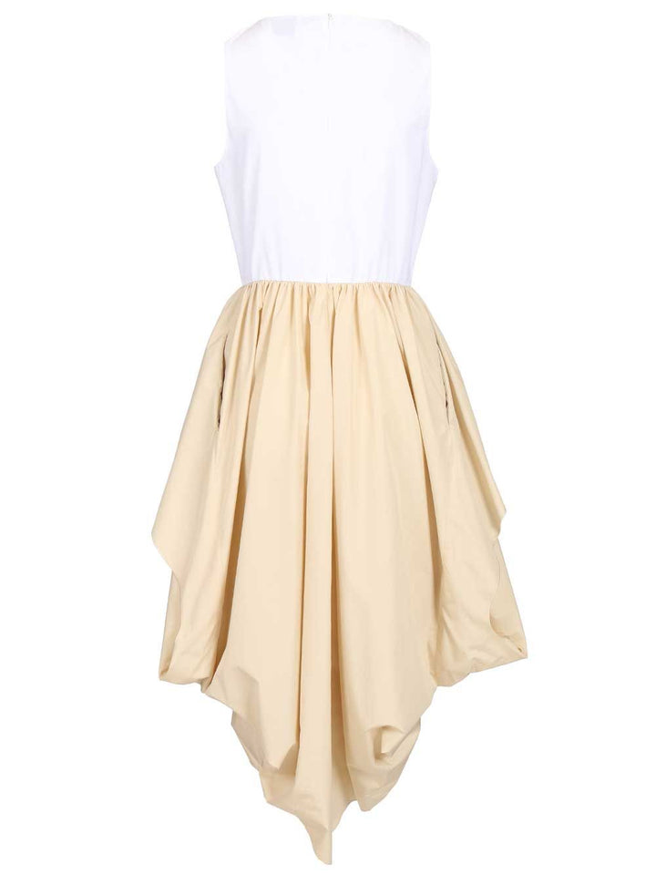 Loewe Cotton Dress Abiti - Bianco | bfca7604ccfec2638993ea3e677ebeb434c8b9a1