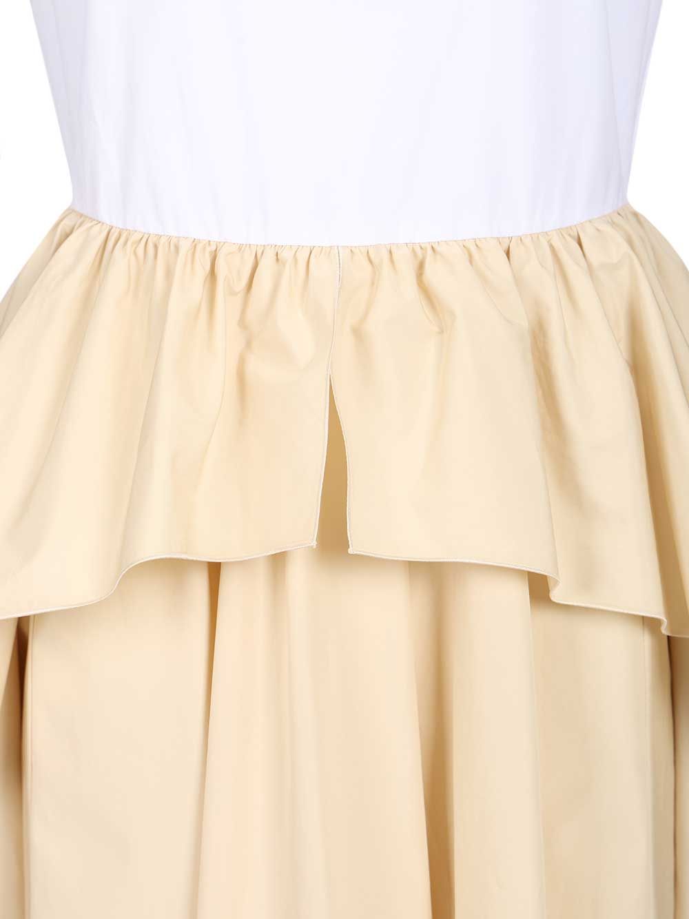 Loewe Cotton Dress Abiti - Bianco | 0718c37a5d7b746e3aa2002f4bc85fc10a7cf7f1