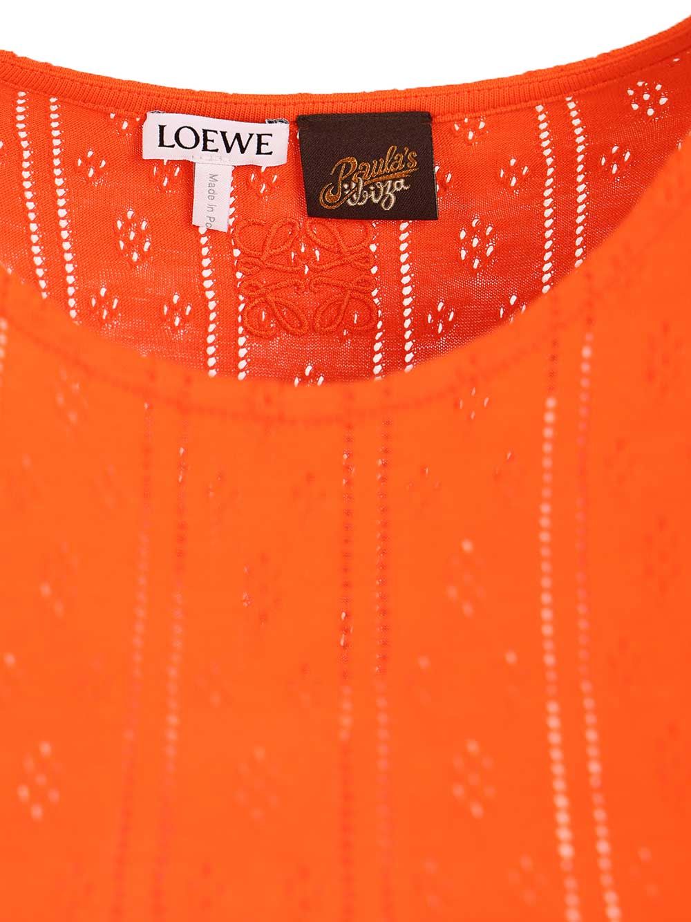 Loewe Tank Top Dress Abiti - Arancione | f7f28780be4a9280e0648bafd883f2c1c26c7350