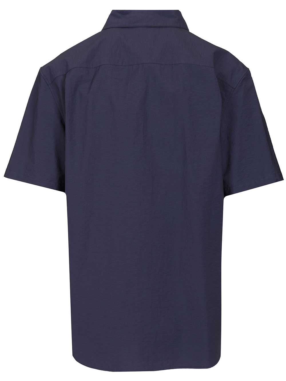 Loewe Short-Sleeved Shirt Shirts - Blu | ccf85f3ee258cb215882bf7604b0934e1ae9aa3f