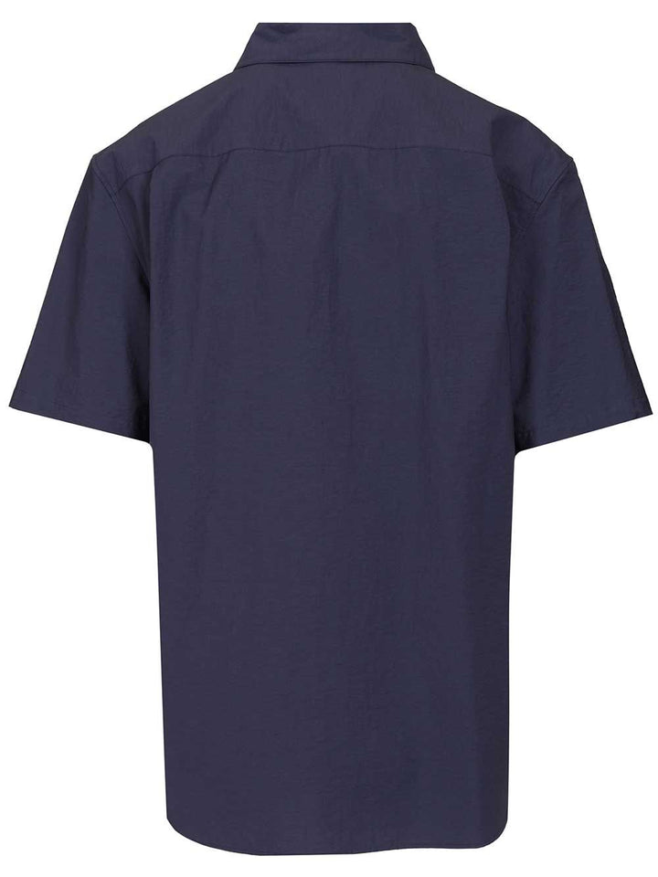 Loewe Short-Sleeved Shirt Shirts - Blu | ccf85f3ee258cb215882bf7604b0934e1ae9aa3f