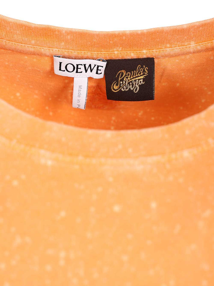 Loewe Loose-Fit Cotton T-Shirt - Arancione | 269c755b9e8ccd402d31d6019b5eb4ca04cd4683