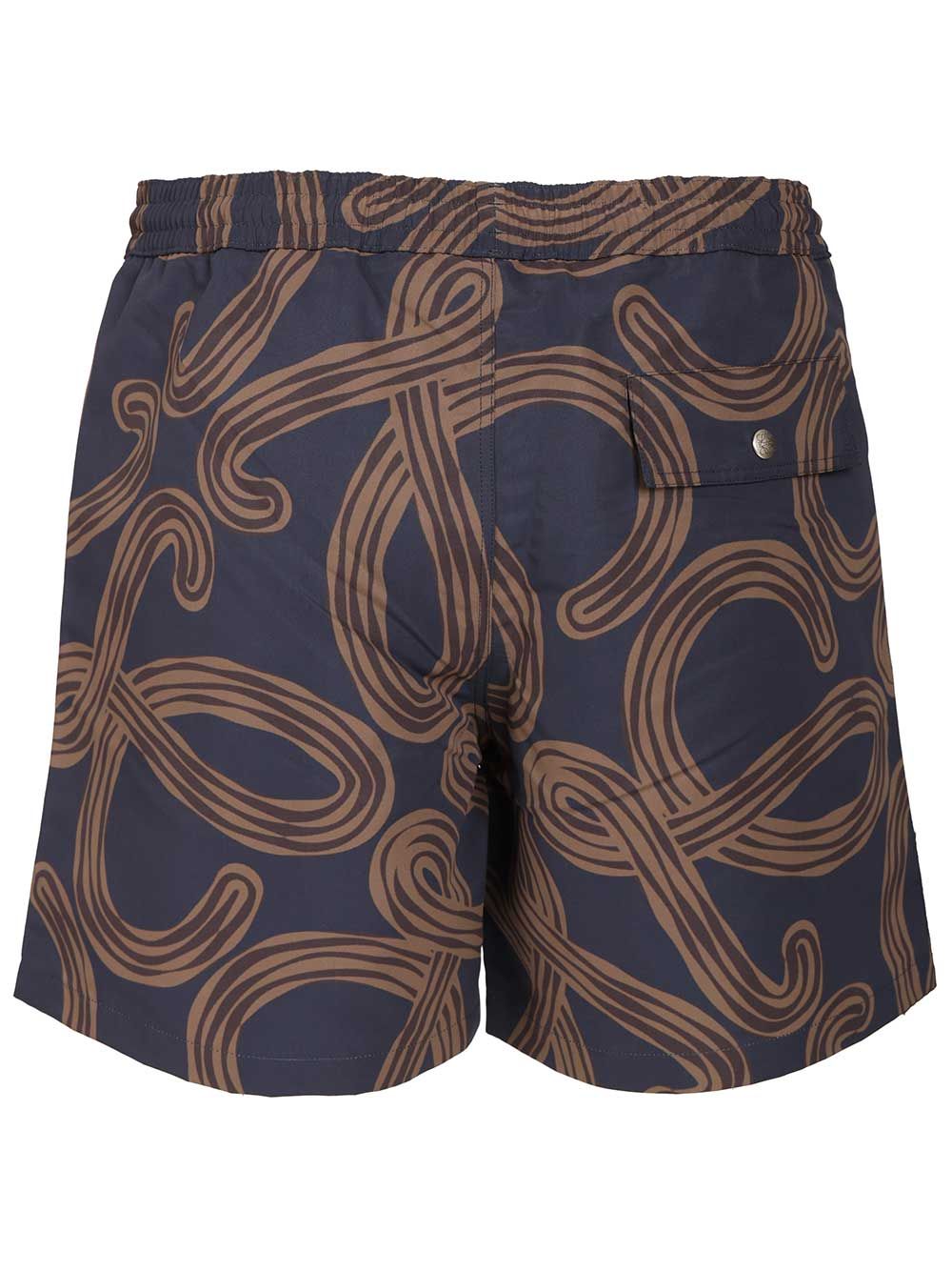 Loewe Swim Shorts Trousers - Blu | b2b30b14afadcb8f455ff142a76561530909382d