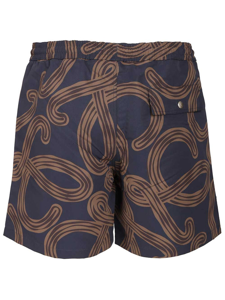 Loewe Swim Shorts Trousers - Blu | b2b30b14afadcb8f455ff142a76561530909382d
