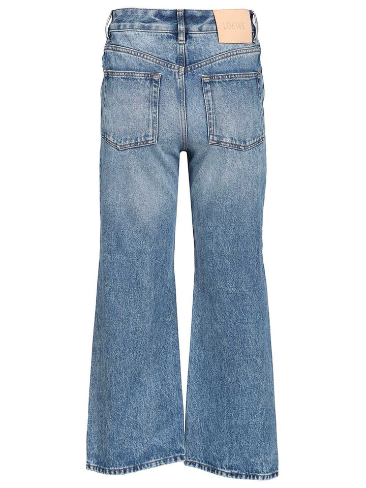 Loewe Slit Trousers Jeans - Blu | 43d1424a22e0337b3382fb57a5dcfcfa78829379