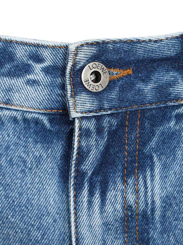 Loewe Slit Trousers Jeans - Blu | a3b002e1054b56b48d566e2acffac538c127f763
