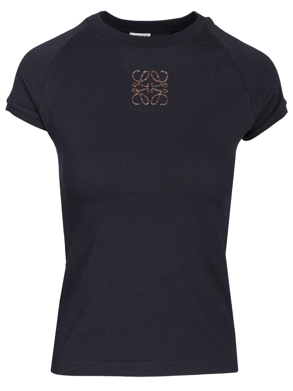 Loewe Slim-Fit Cotton T-Shirt - Blu | b199d0c59f7ed17e19765c399d974aaf97627d08