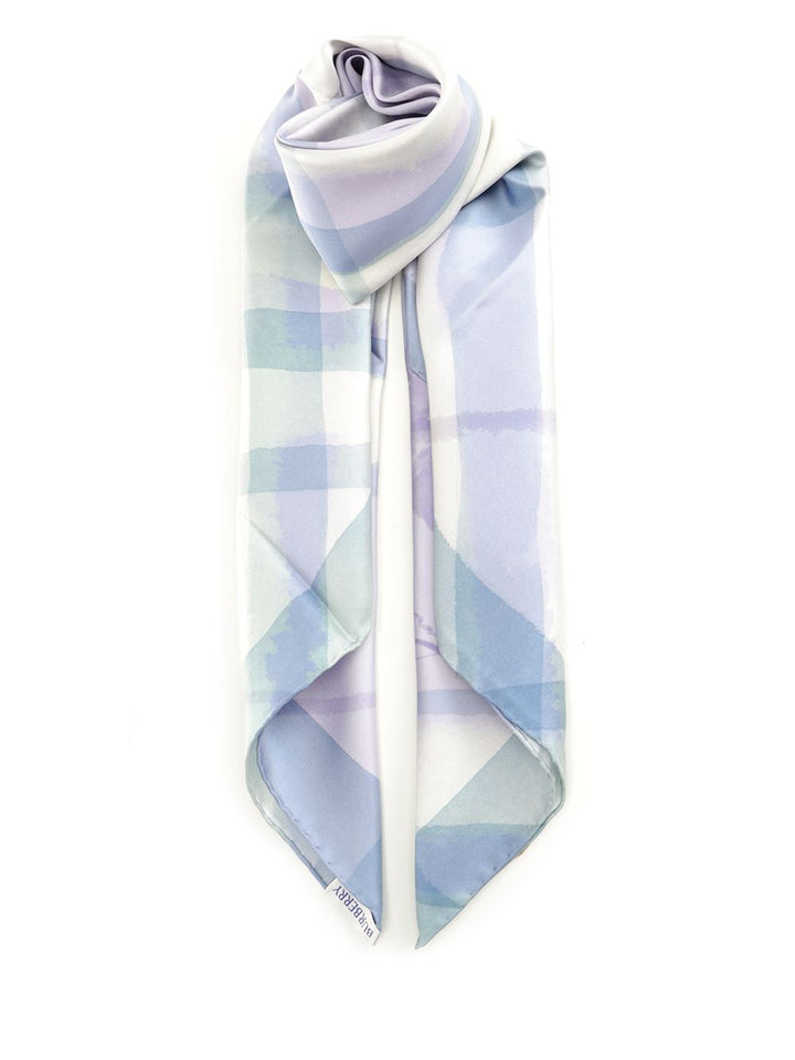 Burberry Check Scarves And Foulards - Violet | 42817579543e8da6d6f639ea954ceeb4ae4c5a06
