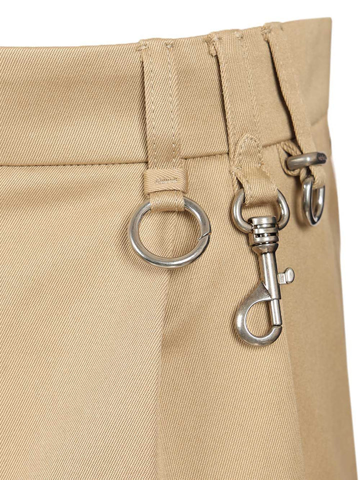 Miu Miu Cotton Chino Mini Skirt Gonne - Beige | 1c0329b8387c4c6c143cf198a8e5b66c0dd5020e