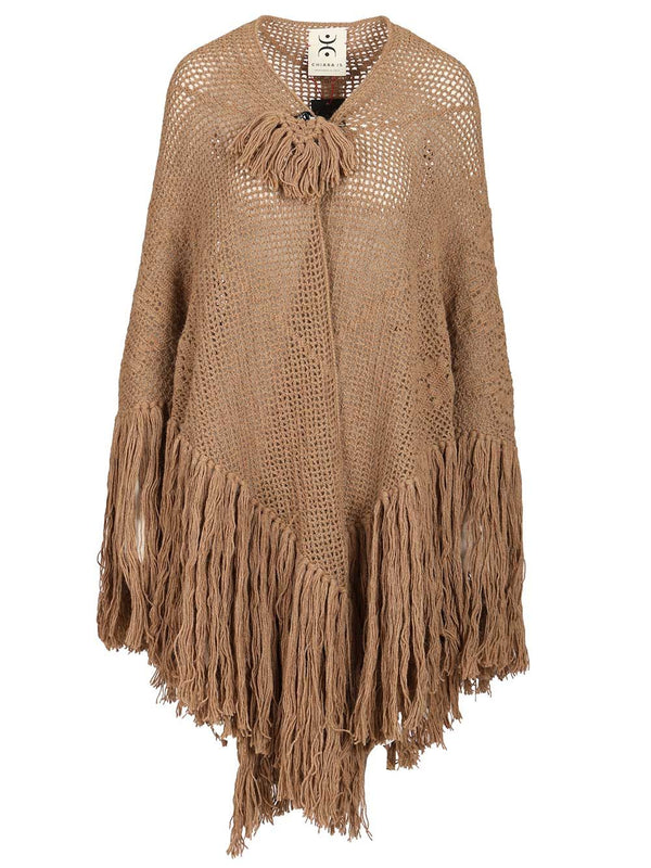 Scialle Peonia 100% Alpaca Scarves And Foulards Beige