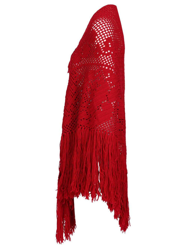 Chiarais Peony Scarves And Foulards - Rosso | 74ca617c0095e02a119a38fea6ce878a4b0ca52d