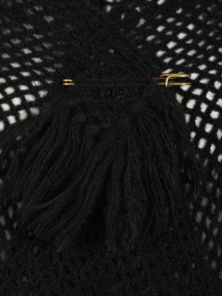 Chiarais Peony Scarves And Foulards - Nero | eac02f24bc005a7452cb2dc0037f1847ea011edb