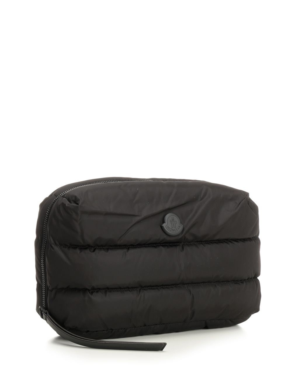 Moncler Caradoc Quilted Beauty Case Small leather goods - Nero | 5caa59eb87091bf6b0a95850bf99220d975105ce