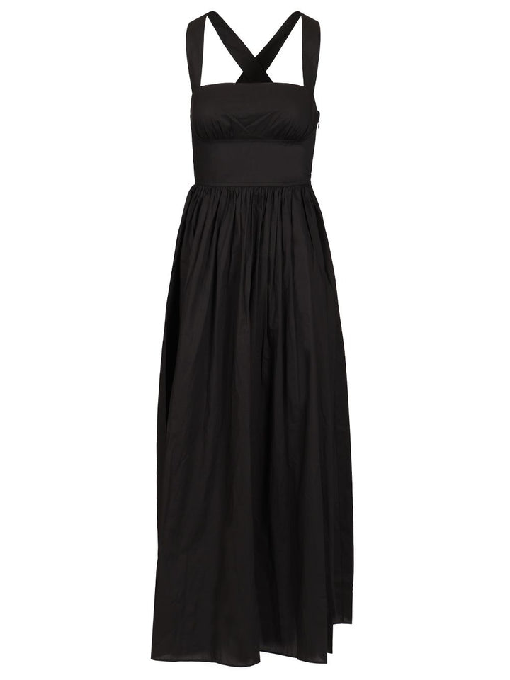 Matteau Crossback Midi Dress Abiti - Nero | 86e3577ec08f26bded4f42b538b4e81850647626