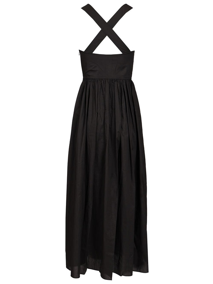 Matteau Crossback Midi Dress Abiti - Nero | fc875d9aac6a403b7297c162c53ede1a9e4e4768