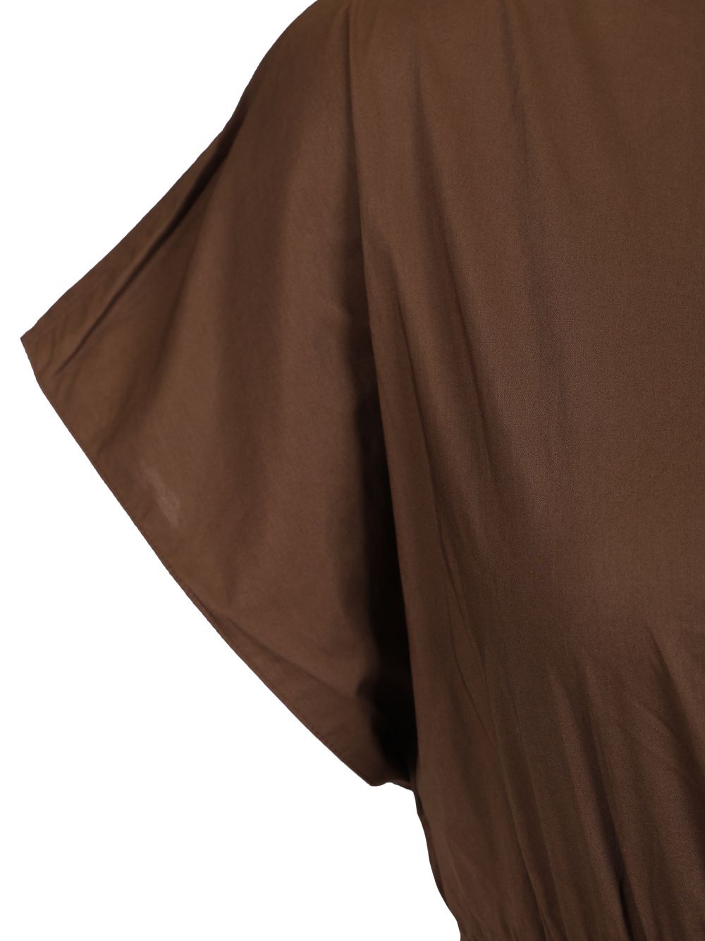Matteau Shirred Waist Midi Dress Abiti - Marrone | b69fa31af83a1b97b3b3f2c4f2895110909b5f2d