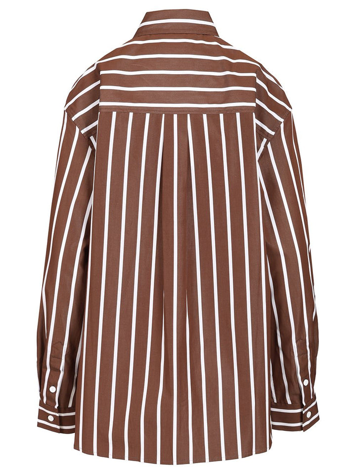 Matteau Classic Stripe Shirt Shirts - Marrone | ee94fd747f0db3c6e30706dff69539eb3abd9845