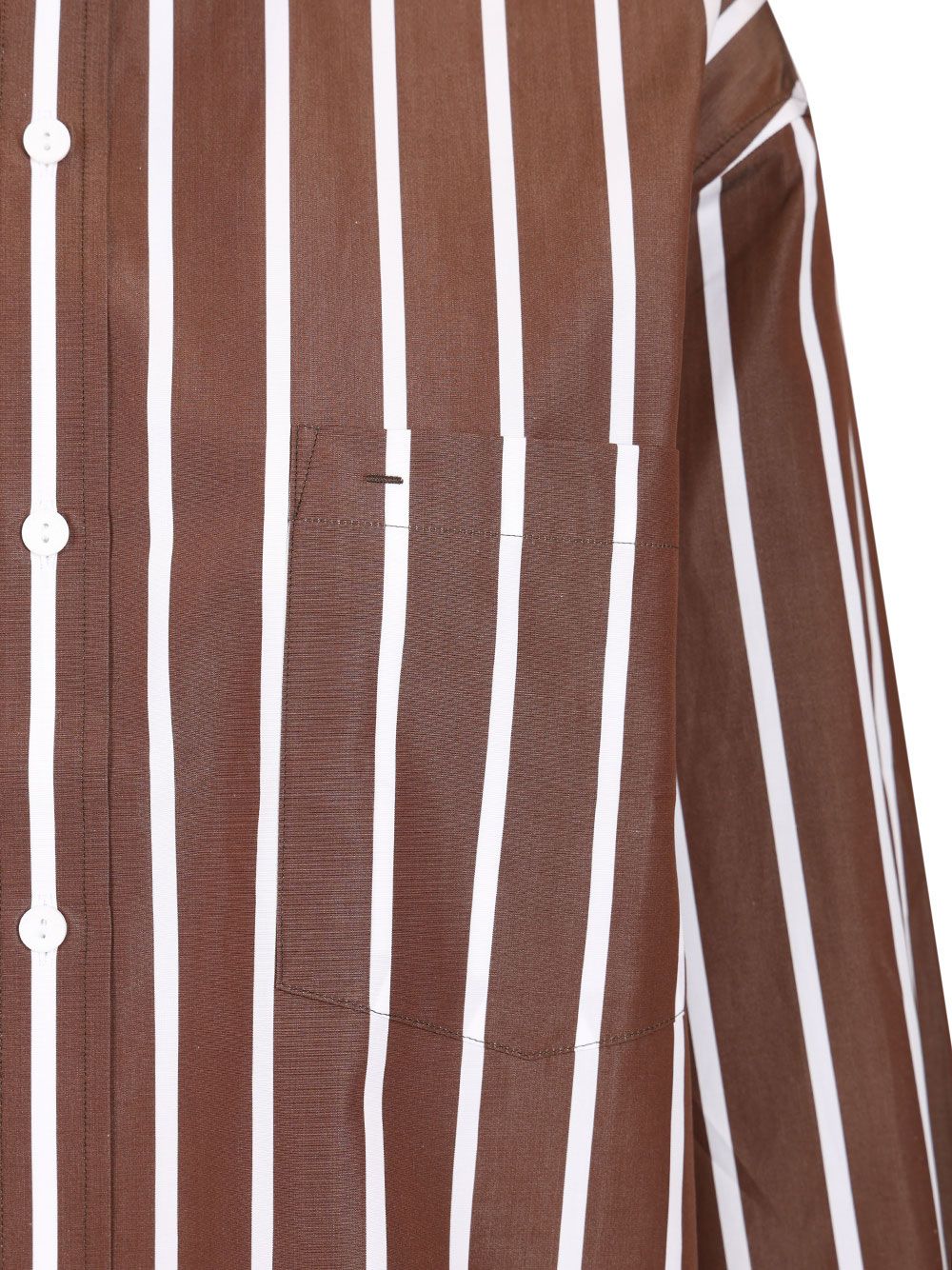 Matteau Classic Stripe Shirt Shirts - Marrone | 187103475717bf059bd7a865bde835fca135f02b